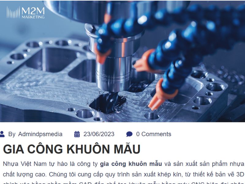 Nội dung marketing công ty sản xuất